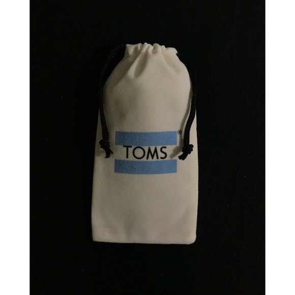 Toms Dust Bag Storage Pouch White 3" x 6.3" - Picture 1 of 5